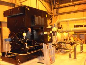 Replacing the old Turbo 5 with two new compressors has saved a significant repair bill, and has made the system more efficient.