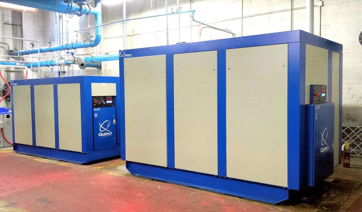 Quincy QSI rotary screw air compressors