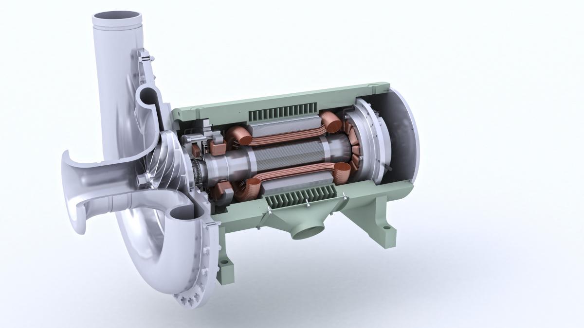SKF Aeration Motor