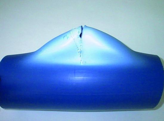 Over-pressurized burst