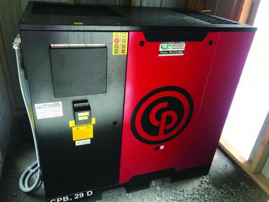 Chicago Pneumatic CBPg 29-D rotary screw air compressor