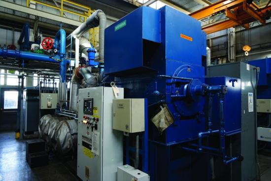 Seven Ingersoll Rand centrifugal compressors