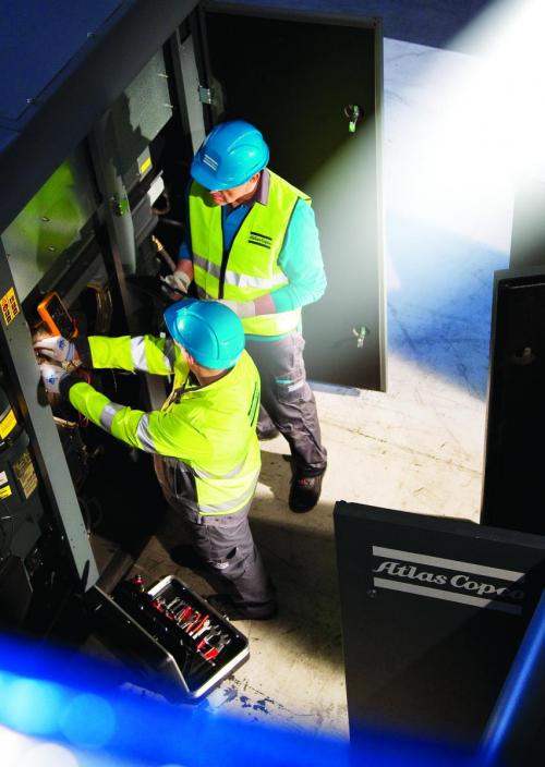 Atlas Copco Technicians