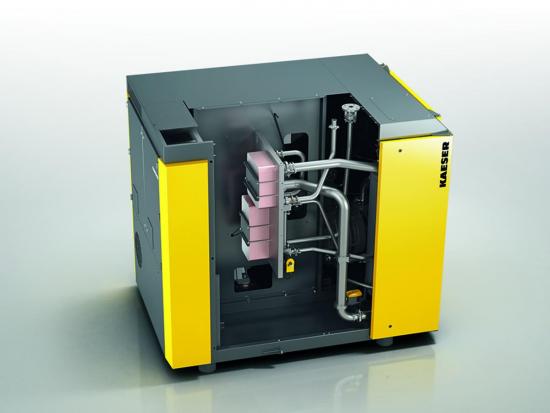 Water cooled air compressor