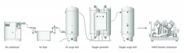 Oxygen system graph