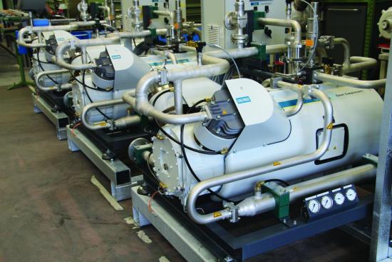 HAUG compressor with water cooling