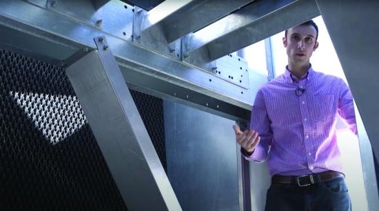 Crossflow cooling tower