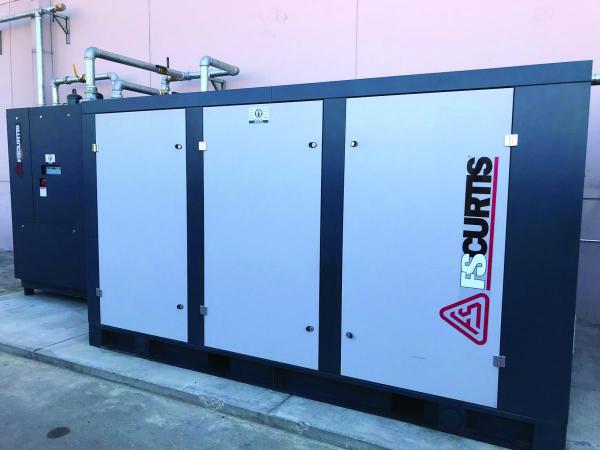 Curtis Rotary screw compressor