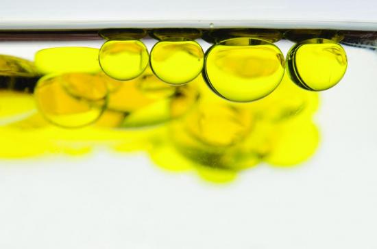Oil droplets