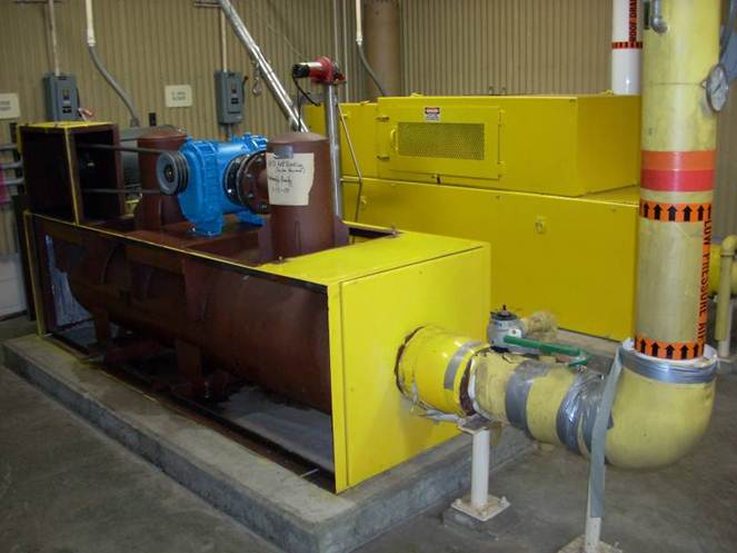 Replaced Positive Displacement Blower