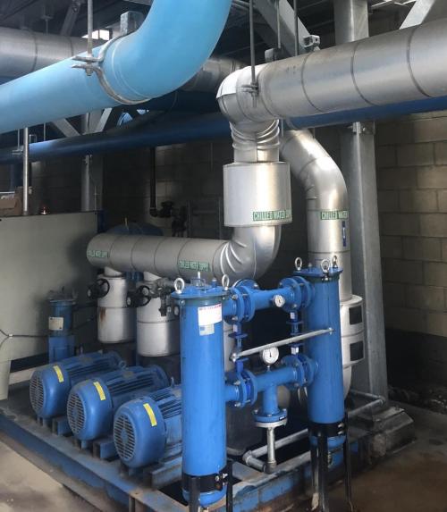 Pump skid