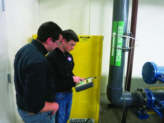 Students in the Tennessee Tech University Industrial Assessment Center program