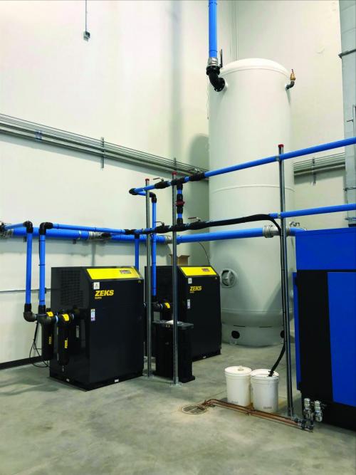 3,800 gallon receiver tank